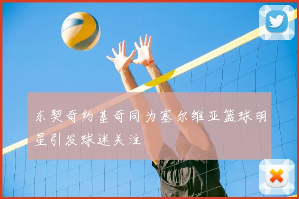 东契奇约基奇同为塞尔维亚篮球明星引发球迷关注